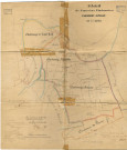 Plan des Concessions Charbonnières d'Arsimont-Auvelais et St Roch.