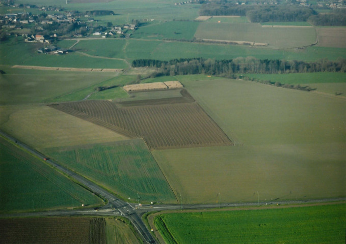 Modave. Strée. Futur contournement de Huy via Tihange et Tinlot.