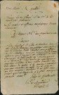 Invitation au citoyen Maus de la part des maires et officiers municipaux de la commune, à se rendre à la maison communale afin de se concerter sur les moyens à employer pour sortir l'hôpital de la ville de la grande détresse dans laquelle il se trouve.