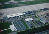 Grace-Hollogne. Aéroport de Bierset. Vues aériennes.