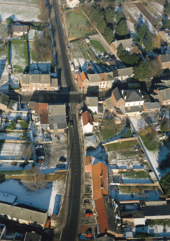 Villers-la-Ville. Projet de contournement de Marbais. Carrefour "du 1983". Carrefour des RN 93 et RN 275 (Chapelle des Triollets).