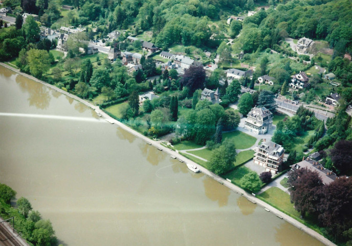 Profondeville. Lustin et Taifer. Vues aériennes.