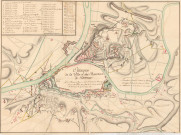 Attaque de la Ville et des Chateaux de Namur.
Par l'Armée du Roy en 1746. Louverture de tranchée devant cette Place sest faitte la nuit du 12 au 13 7bre
est sest rendus le 19. du même mois.