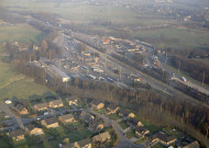 Raeren. Aire de repos autoroutière et poste frontière de Lichtenbusch.
