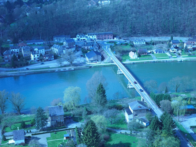 Profondeville. Lustin. Vues aériennes.