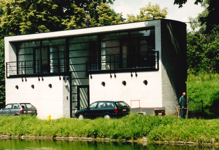 La Louvière. Houdeng-Aimeries. Ascenseur n°2. Bâtiments de service.