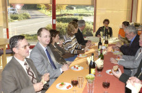 Lobbes. Visite d'une délégation polonaise.