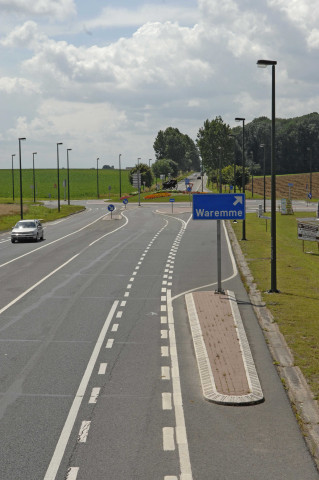 Waremme. RN69. Contournement de la ville. Aménagements.