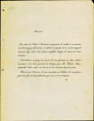 Bulletin de souscription aux œuvres de Julien Chamard. Ce volume comprendra un portrait de l'auteur par Félicien Rops ainsi qu'une notice sur sa vie et son œuvre.