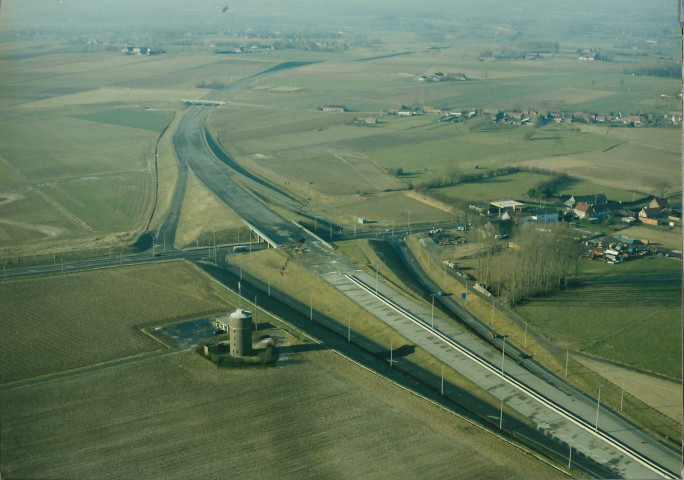 Ath. Rebaix. Autoroute A8 (E429). Travaux en cours et futurs.