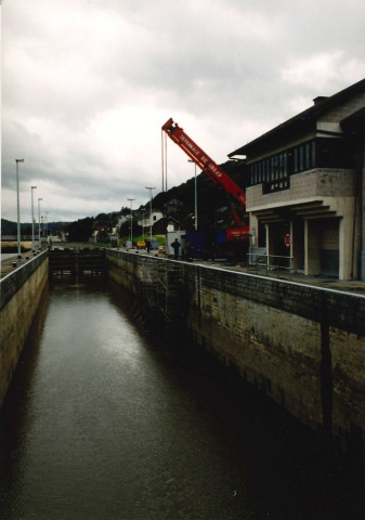Dinant. Bouvignies-sur-Meuse. Ecluse n°4 de Leffe.