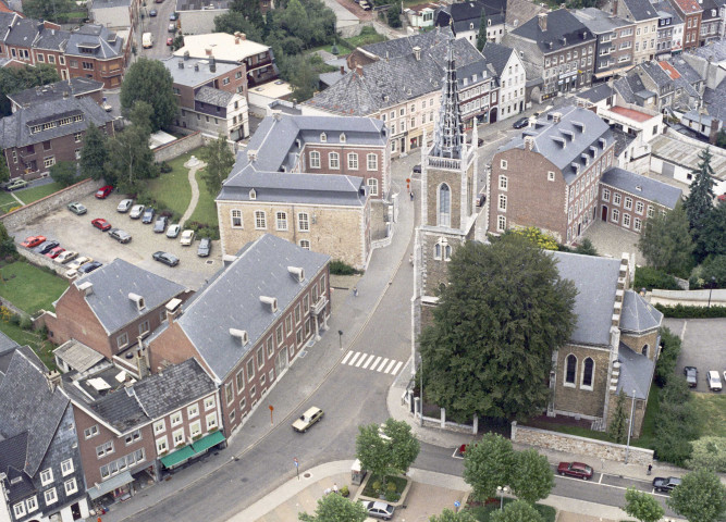 Eupen. Siège de l'Exécutif de la Communauté germanophone et Justice de Paix.