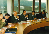 Namur. Salle du CODI. Protocole d'accord entre la CCW et le MET.
