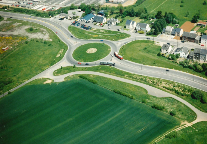 Messancy. Vues aériennes.