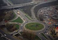 Wavre. Giratoire "du GB".