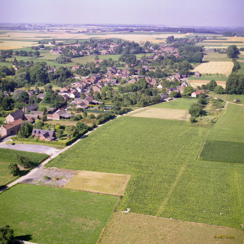 Jodoigne. Piétrain et Piétremeau. Vues aériennes.