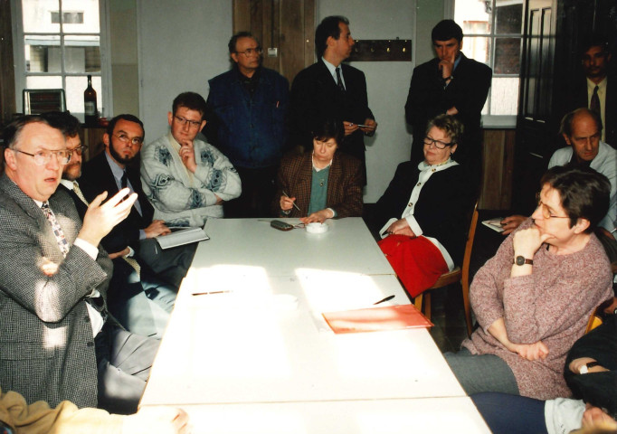 Dinant. Anseremme. Rencontre avec le comité de quartier des Rivages.