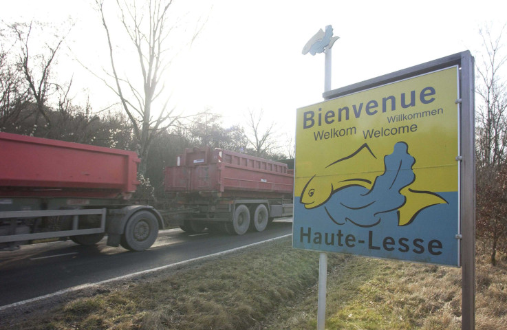 Tellin. Bure. Panneaux d'informations touristiques. RN 899.