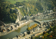 Dinant. Pont-route. Collégiale et Citadelle.