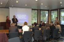Liège. Rue côte d'or, 253. Visite d'une délégation polonaise.
