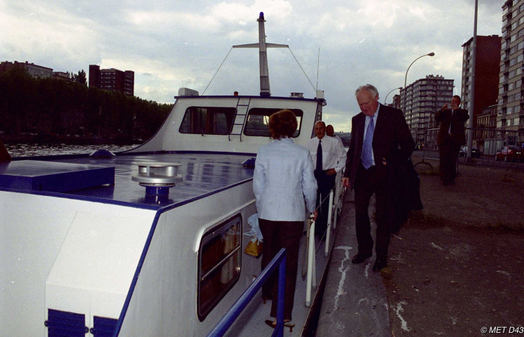 Liège. Wandre. Centre Mercury. Départ en retraite de M. Ir. Benedictus FAES, Secrétaire général ff du MET.