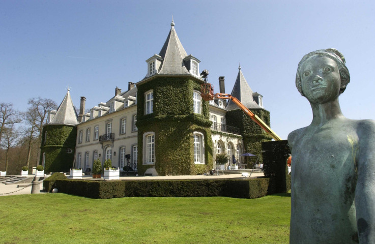 La Hulpe. Ancien château Solvay. Aménagements.