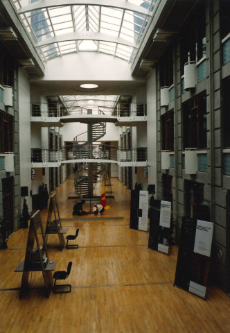 Namur. CAMET. "Quand l'art épouse le lieu". Exposition et inauguration.