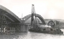 Construction du pont