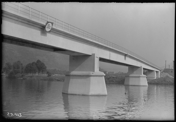 Rouillon. Nouveau pont.