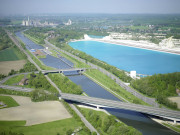 Mons. Havré. Canal du Centre. Ecluse.