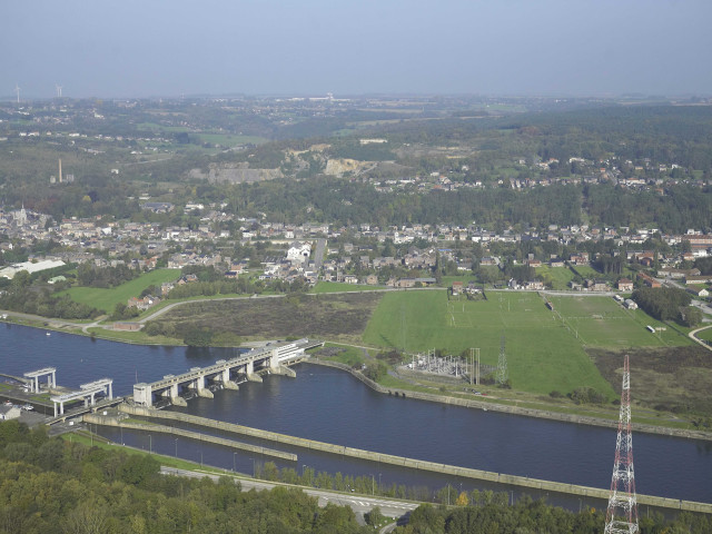 Amay. Ampsin. Vues aériennes.