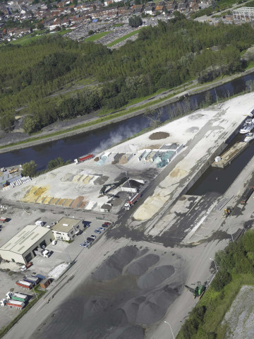 Aiseau-Presles. Pont-de-Loup. Vues aériennes.