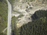 Tenneville. N4, N89, N843 et N889. Echangeur de Champlon.