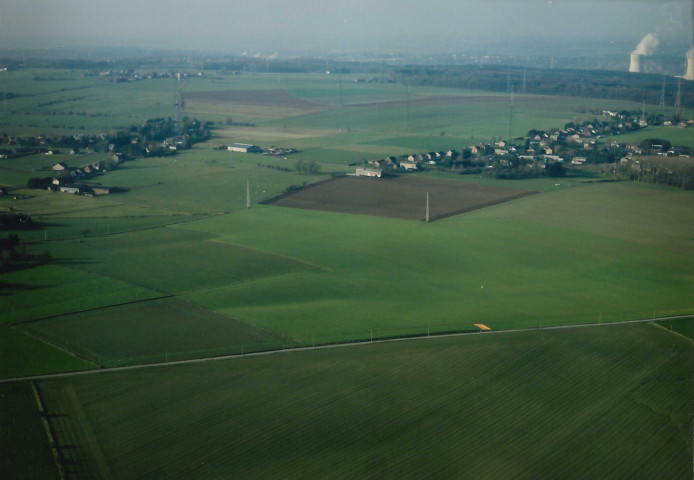 Huy. Tihange. Futur contournement de Huy via Tihange et Tinlot.