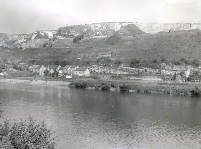 Vue de la Meuse à Sclayn