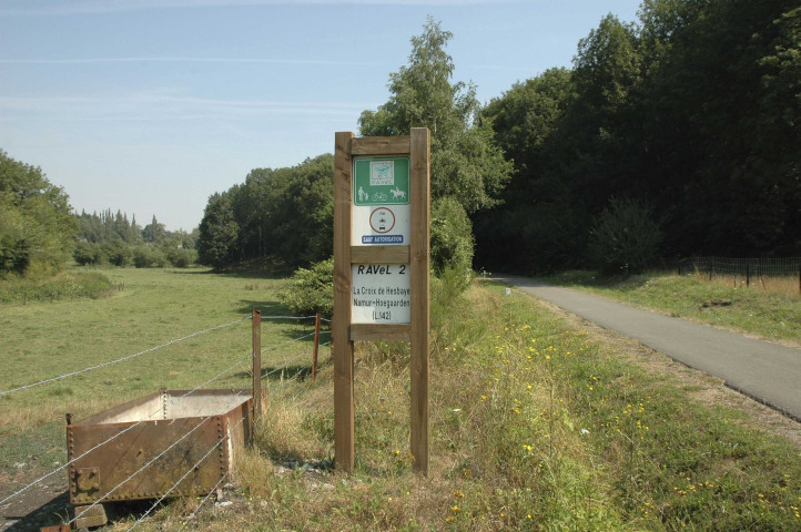 Saint-Marc - Daussoult. Ancienne ligne SNCB 142.