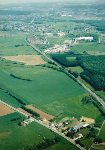 Aubange. Aix-sur-Cloie. Vues aériennes.