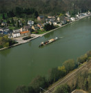 Namur. Wépion. Draguage de la Meuse.