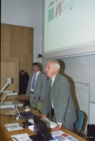 Namur. CAMET. Auditorium "Vifquin". Présentation du logiciel de gestion administrative "Cesame".