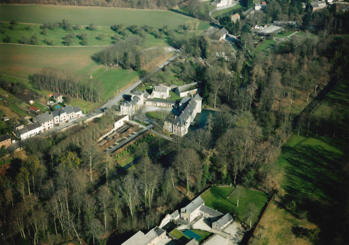 Anhée. Vues aériennes.