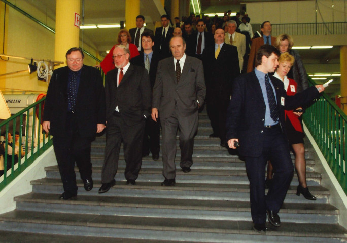 Charleroi. Palais des expositions. Inauguration du palais des sports.
