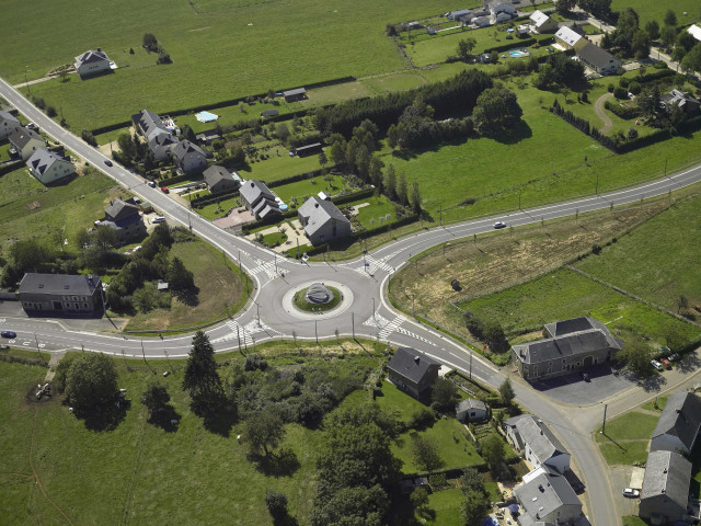 Aubange. Vues aériennes.