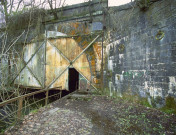 Seneffe. Entrée du Tunnel de Godarville "la Bête Refaite". Ancien canal Charleroi-Bruxelles.