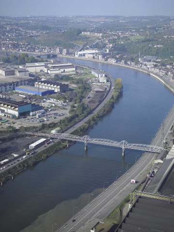 Seraing. Ougrée. Vues aériennes.