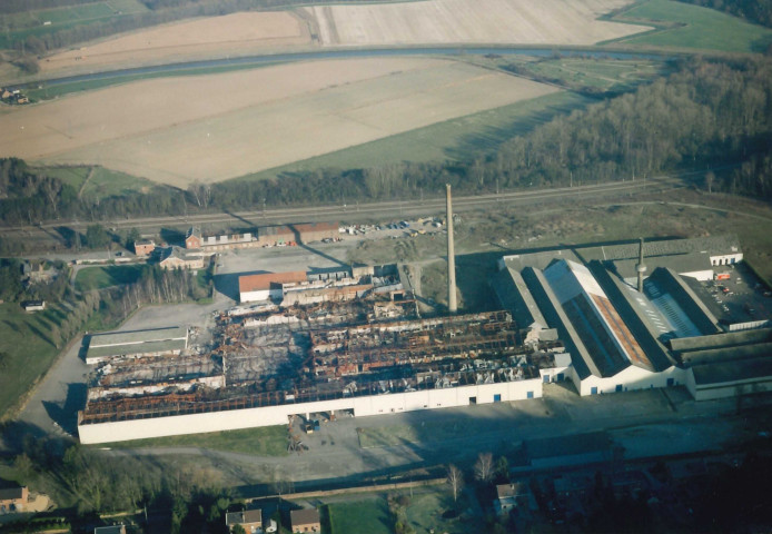 Floreffe. Vues aériennes.