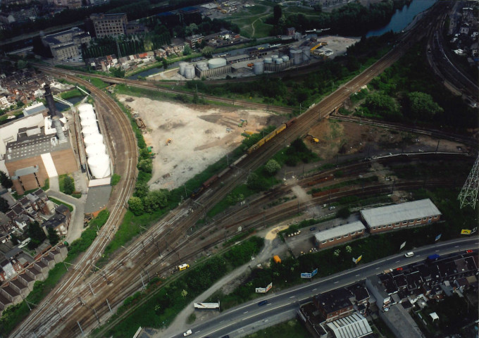 Liège. Angleur. Extension des travaux de jonction E25-E40 de Cointe vers Kinkempois et Angleur (1).