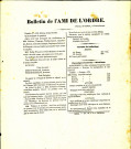 Bulletin de L'Ami de l'Ordre appelant à voter, au second scrutin du 27 octobre, pour Dethy-Winand et Frère-Brabant.