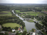 Péruwelz. Canal Nimy-Blaton-Péronnes. Vues aériennes.