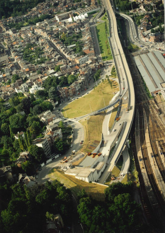 Liège. Cointe. Jonction E25-E40. Fin des travaux aux Guillemins.