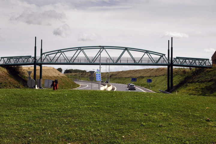Nivelles. Passerelle